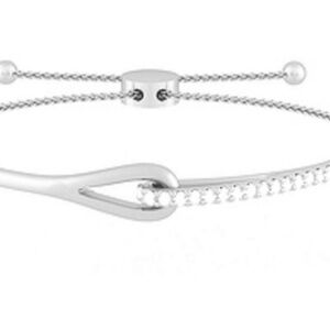 Kay Jewelers - 10k - 1/4 ct Diamond bolo bracelet